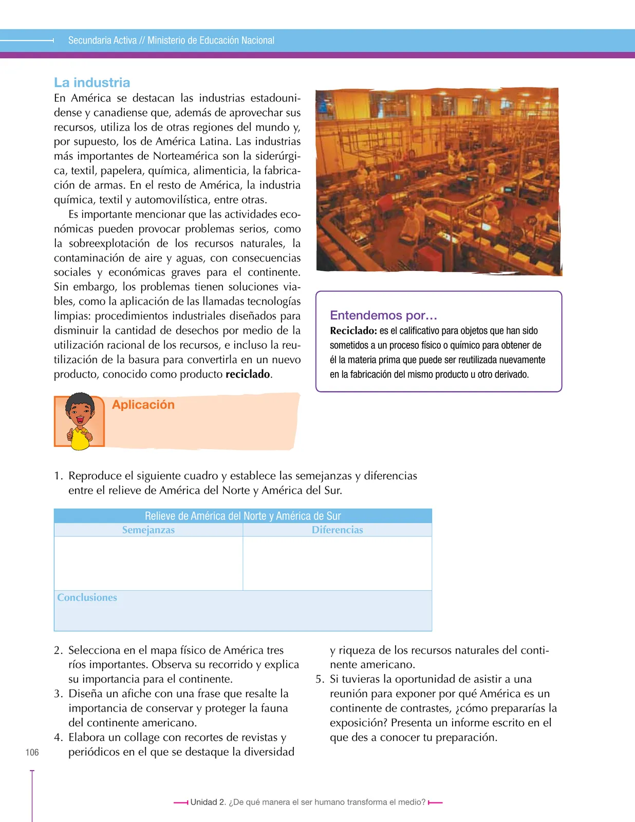 Miniatura página 106 de Ciencias Sociales 6° · Secundaria Activa