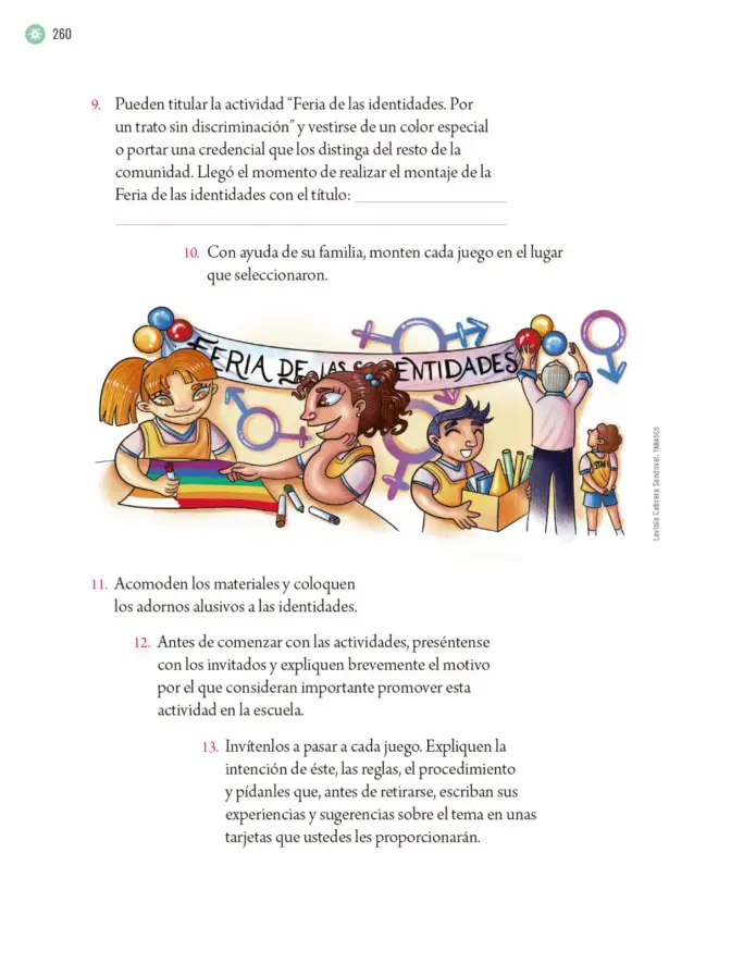 Página 263 de Proyectos Escolares. Libro de Educación Primaria Grado 5° Ciclo Escolar 2025 - 2026