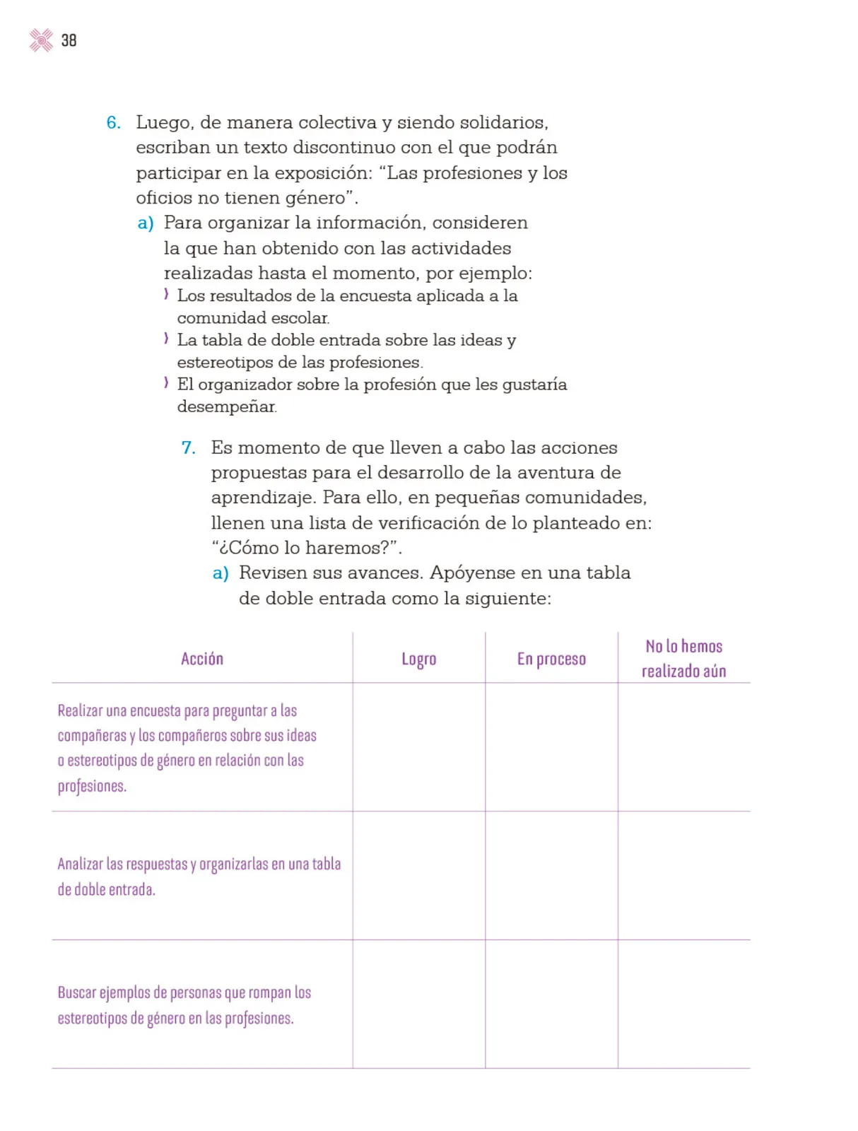 Página 41 de Proyectos Escolares. Libro de Educación Primaria Grado 4° Ciclo Escolar 2025 - 2026