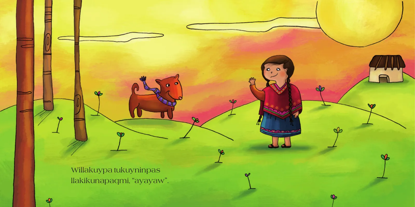Página 8 de Añañaw. Willakuy 4, Quechua Chanka · 2009