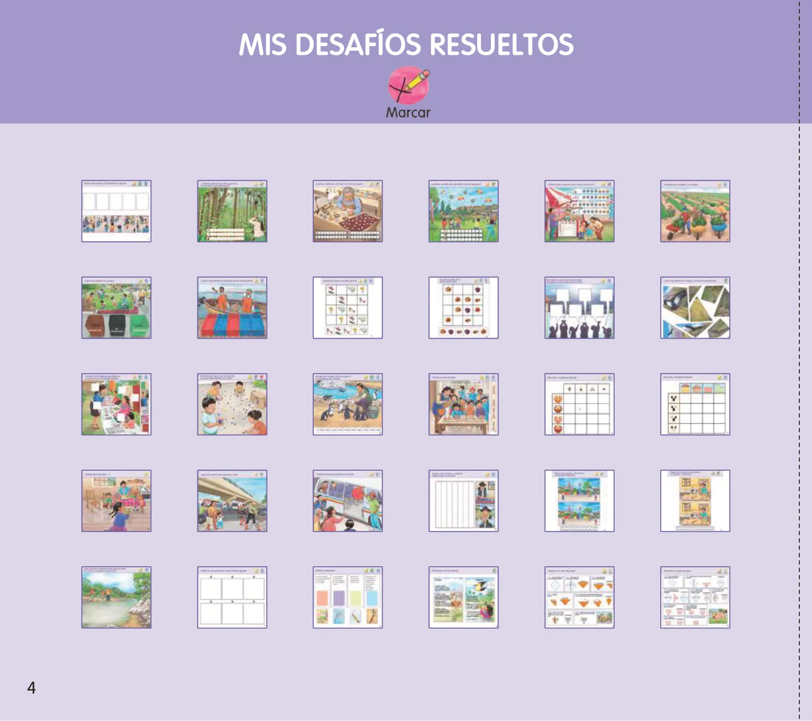 Miniatura página 6 de Crea, resuelve y aprende. Material impreso para niñas y niños de 5 años · 2024