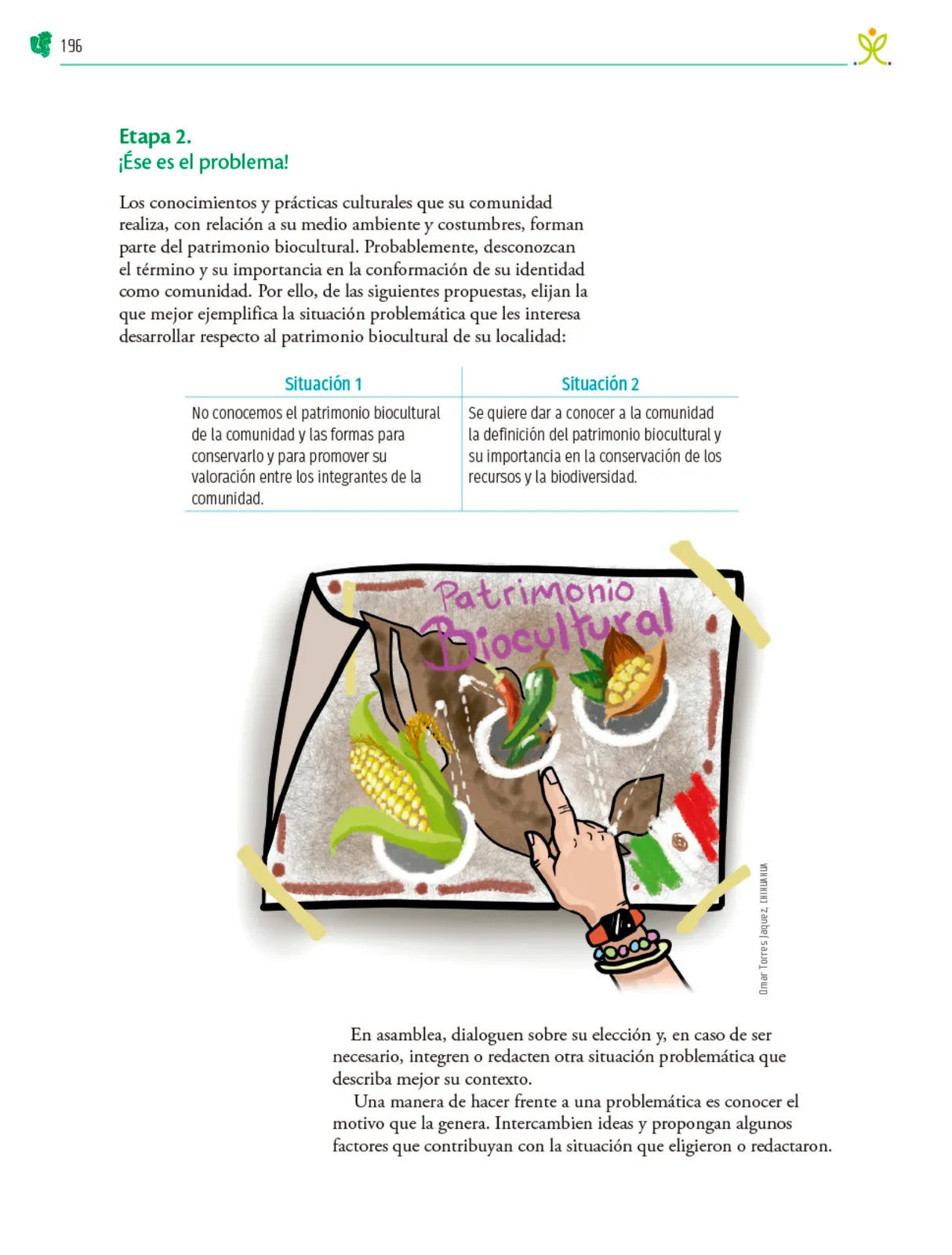 Miniatura página 197 de Colección Ximhai. Nuestro libro de Proyectos. Tomo I.   Libro de Educación Telesecundaria Grado 1°  Ciclo Escolar 2025 - 2026