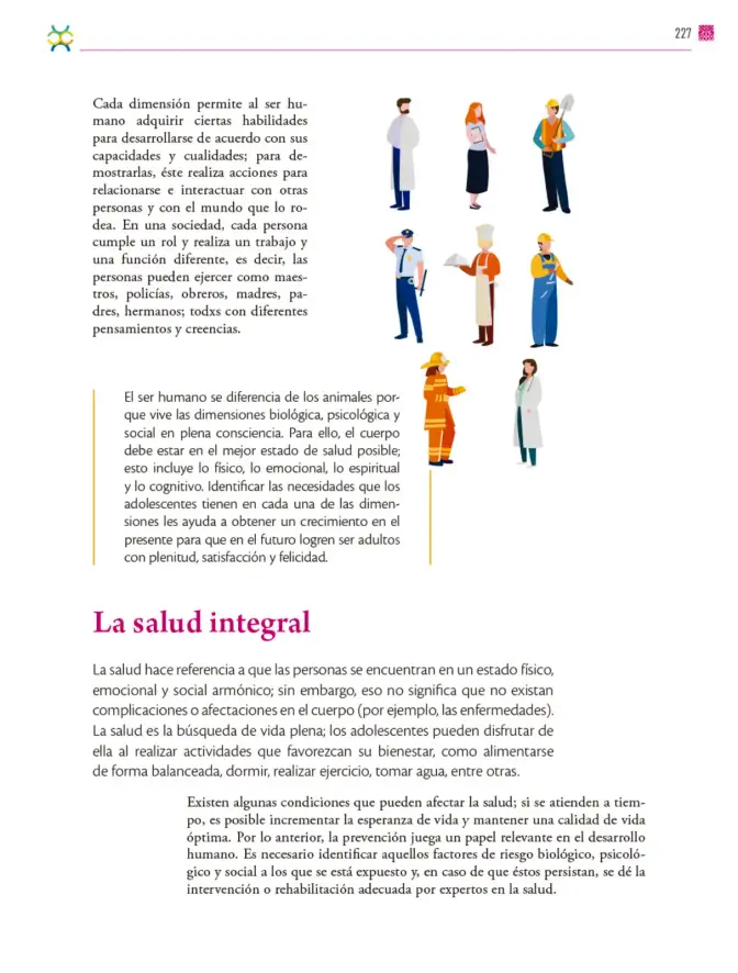 Página 228 de Colección Ximhai. De lo humano y lo comunitario. Libro de Educación Secundaria Grado 1° Ciclo Escolar 2025 - 2026
