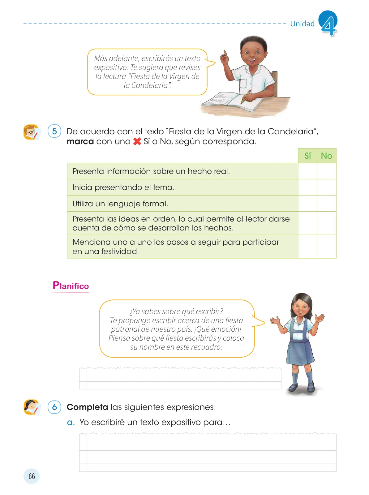 Página 68 de Comunicación 4 : cuaderno de trabajo para cuarto grado de Educación Primaria 2019 · 2019