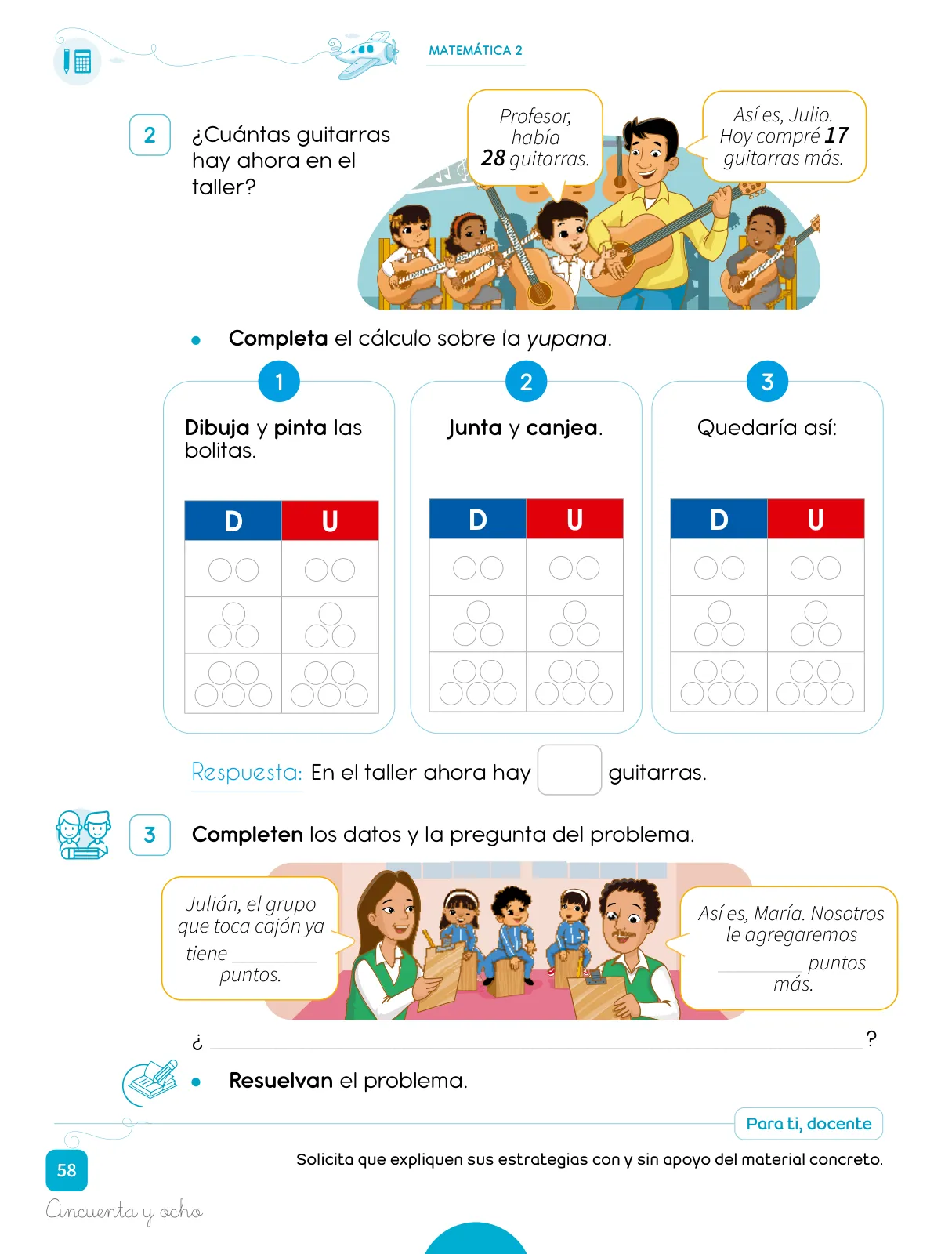 Miniatura página 60 de Cuadernillo de Matemática 2. Segundo grado de Primaria · 2024