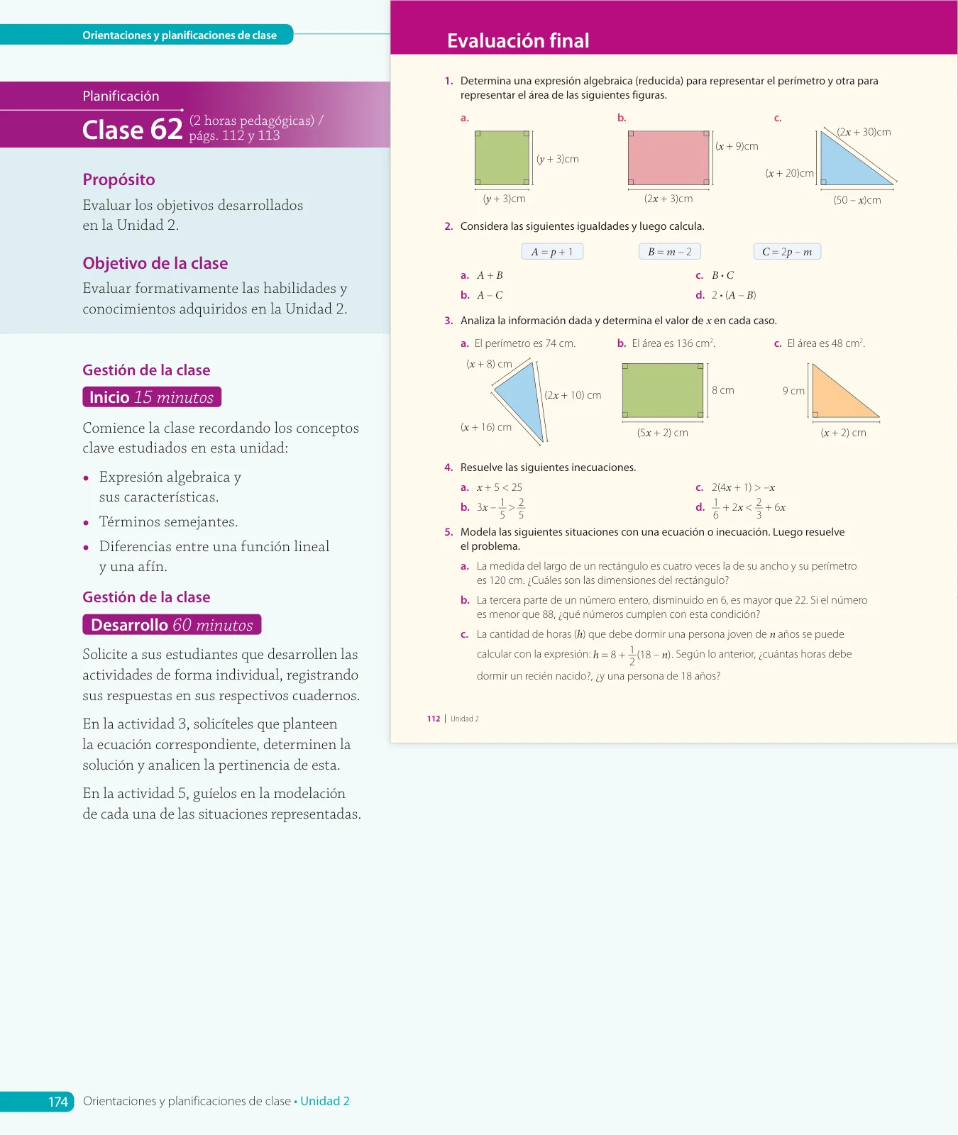 Miniatura página 176 de Matemática – Octavo Básico | Texto del Estudiante MINEDUC – Descargar PDF · 2024