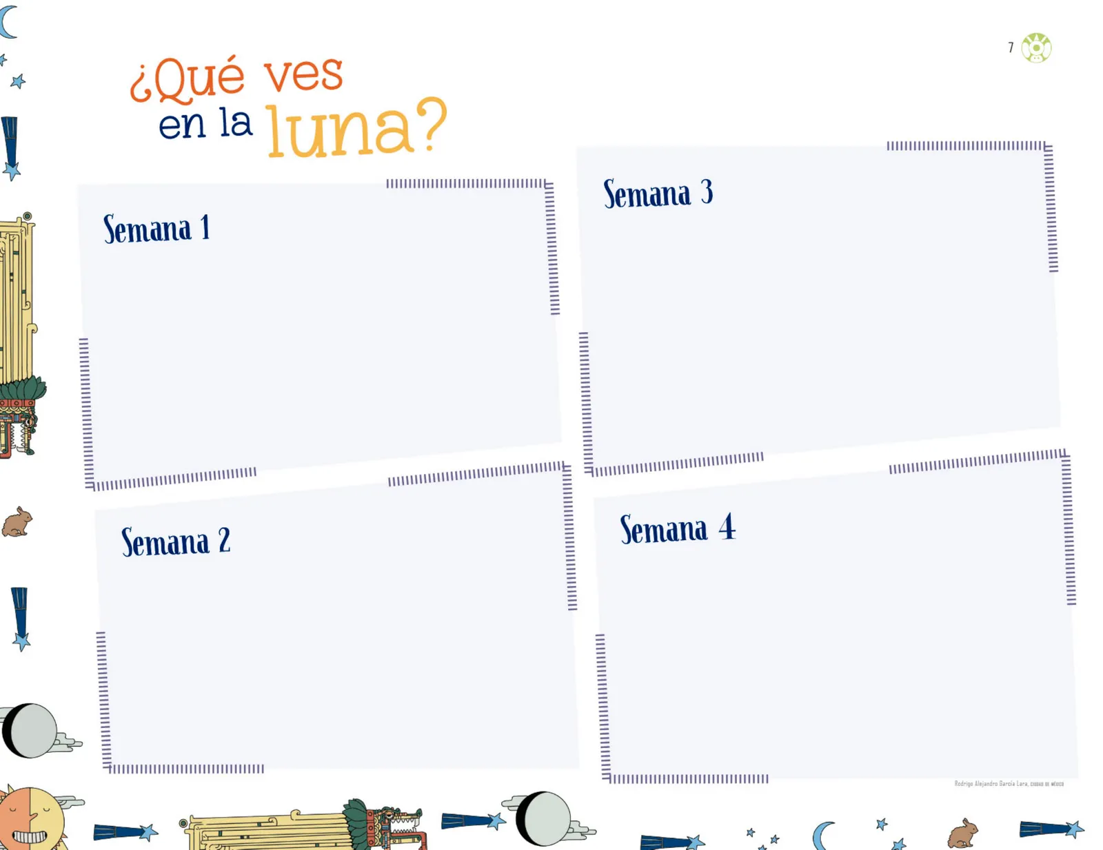 Miniatura página 8 de Explorar e imaginar con mi libro de Preescolar.   Libro de Educación Preescolar Grado 3°  Ciclo Escolar 2025 - 2026