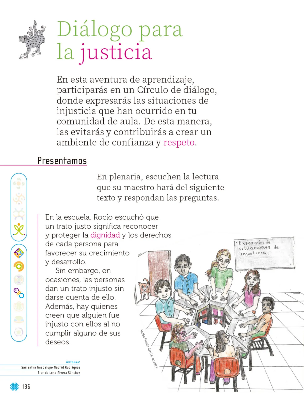 Página 137 de Proyectos de Aula.   Libro de Educación Primaria Grado 1°  Ciclo Escolar 2025 - 2026