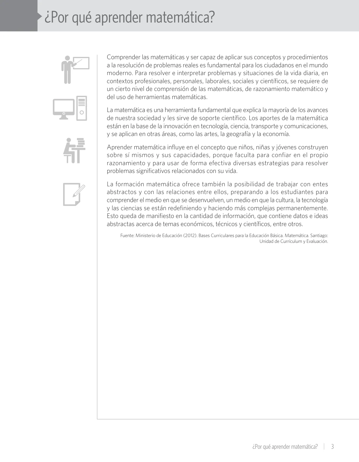 Página 5 de Matemática – Quinto Básico | Texto del Estudiante MINEDUC – Descargar PDF · 2024