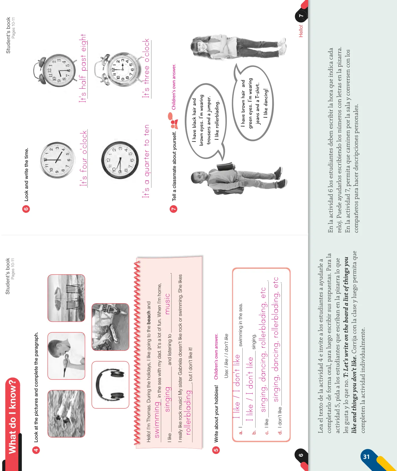Miniatura página 33 de Inglés – Quinto Básico | Texto del Estudiante MINEDUC – Descargar PDF · 2024