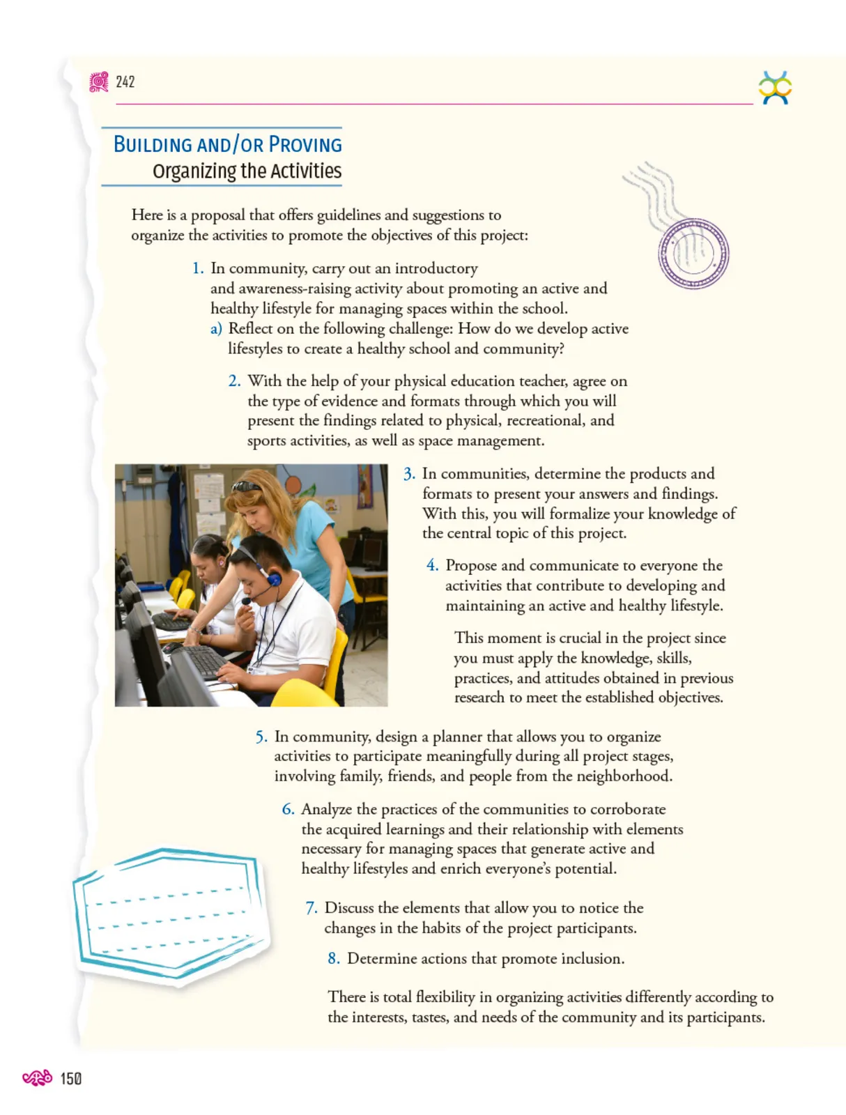 Página 151 de Uérakua anapu uantakua. Projects and Readings.  Libro de Educación Secundaria Grado 3°  Ciclo Escolar 2025 - 2026