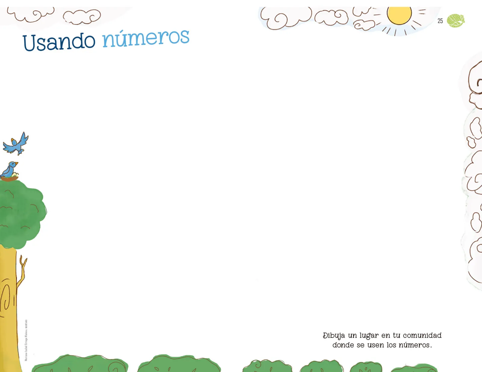 Miniatura página 26 de Explorar e imaginar con mi libro de Preescolar.   Libro de Educación Preescolar Grado 1°  Ciclo Escolar 2025 - 2026