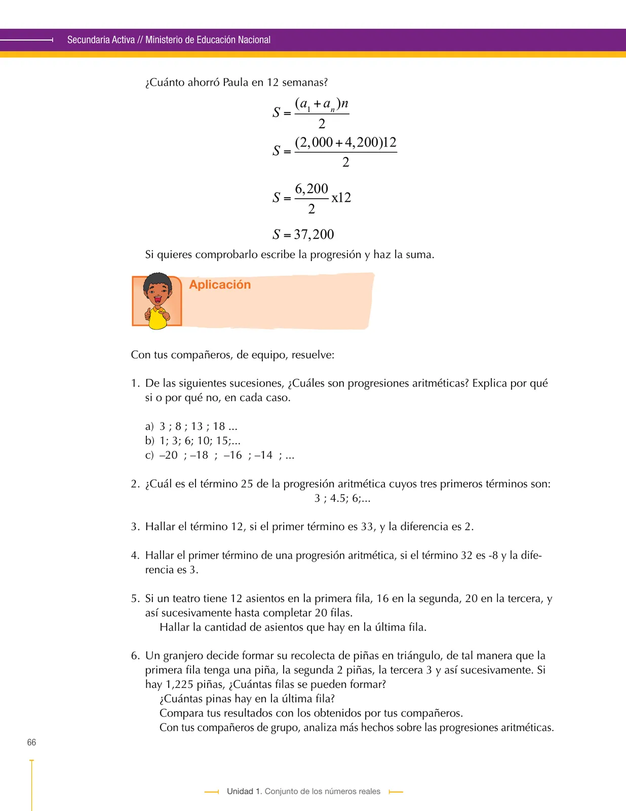 Página 66 de Matematica 9° · Secundaria Activa