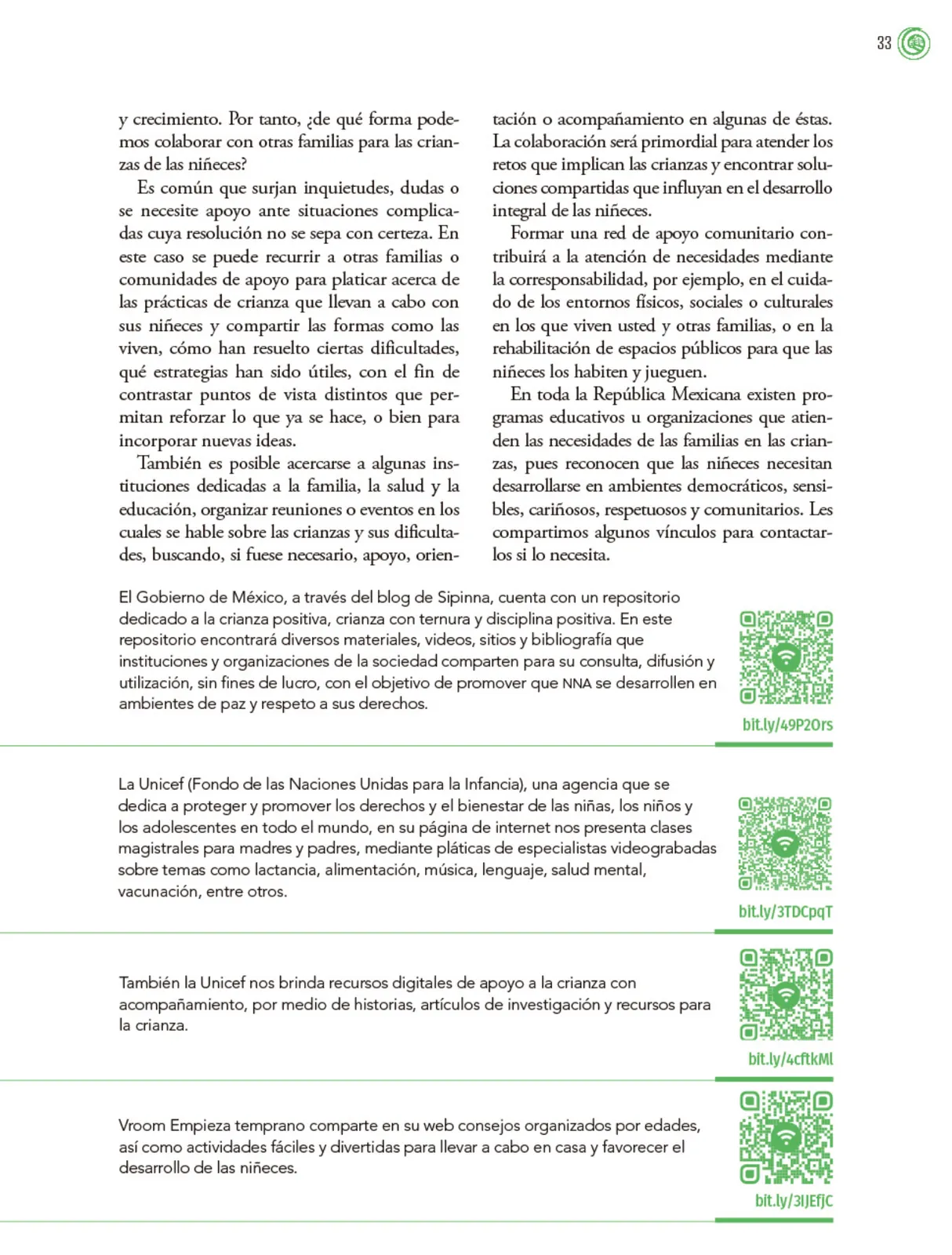 Página 34 de Crianza para la libertad. Libro para las familias. Fase 2  Libro de Educación Preescolar Grado 1°, 2°, 3°  Ciclo Escolar 2025 - 2026