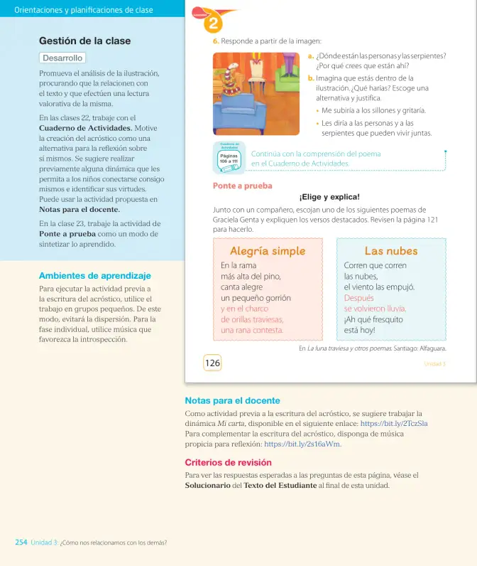 Página 46 de Lenguaje y Comunicación – Segundo Básico – Texto del Estudiante MINEDUC – Descargar PDF · 2024