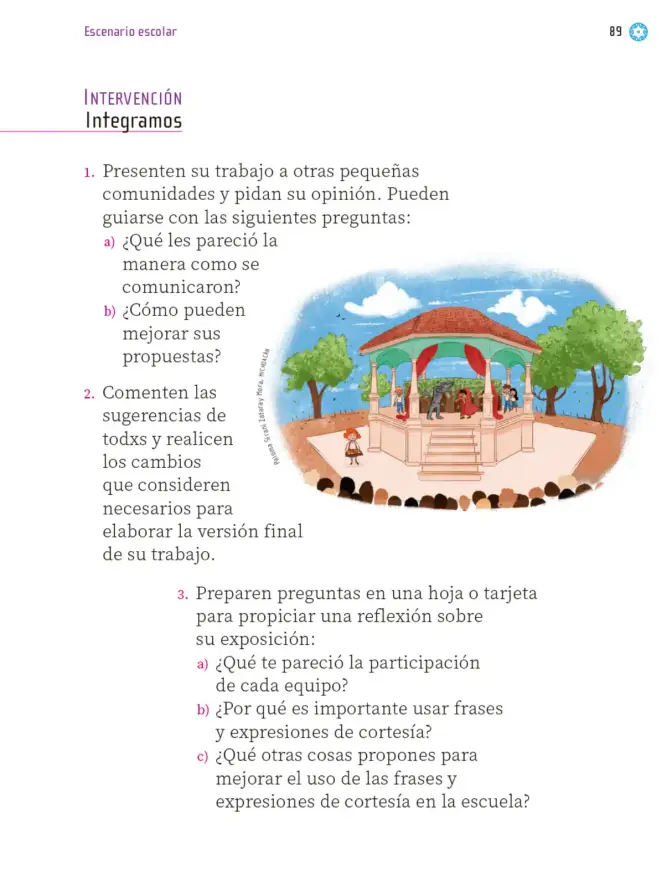 Página 90 de Proyectos Escolares. Libro de Educación Primaria Grado 1° Ciclo Escolar 2025 - 2026