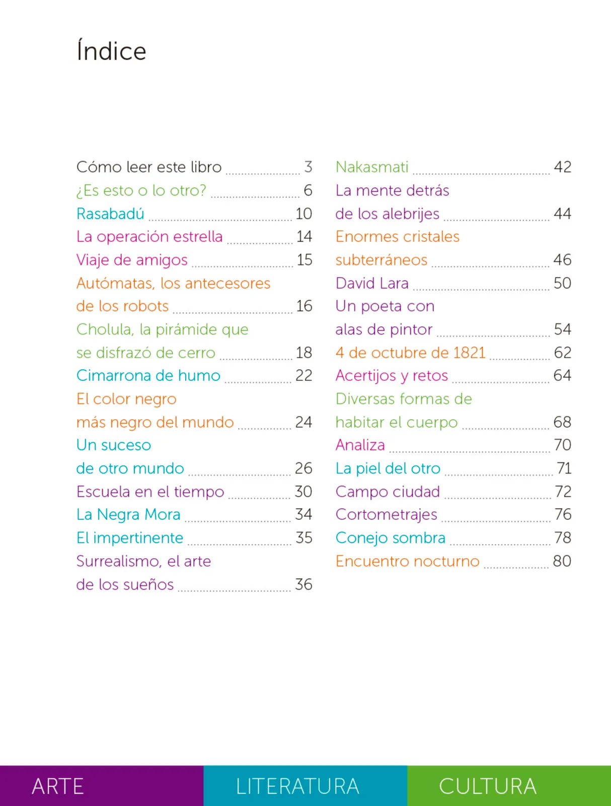 Página 5 de Colección Sk´asolil. Múltiples lenguajes. Libro de Educación Secundaria Grado 2° Ciclo Escolar 2025 - 2026