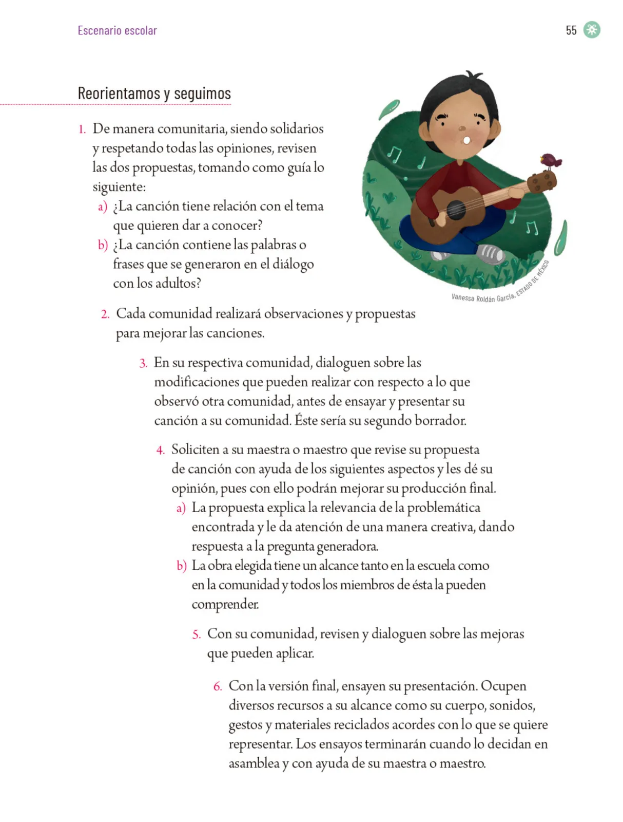 Página 58 de Proyectos Escolares. Libro de Educación Primaria Grado 5° Ciclo Escolar 2025 - 2026