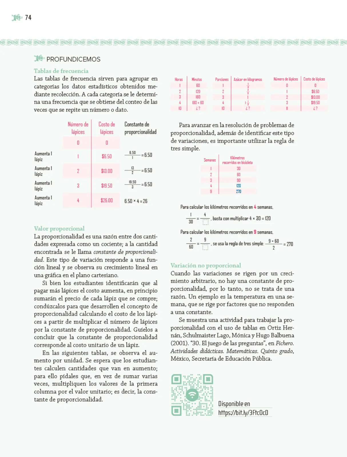 Página 75 de Nuestros saberes: Libro para alumnos, maestros y familia. Libro de Educación Primaria Grado 5° Ciclo Escolar 2025 - 2026