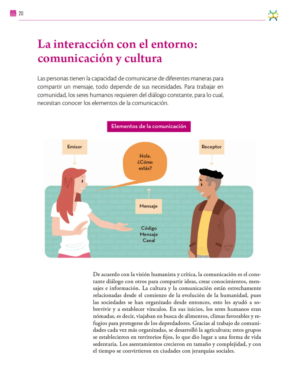 Página 21 de Colección Ximhai. De lo humano y lo comunitario. Libro de Educación Secundaria Grado 1° Ciclo Escolar 2025 - 2026