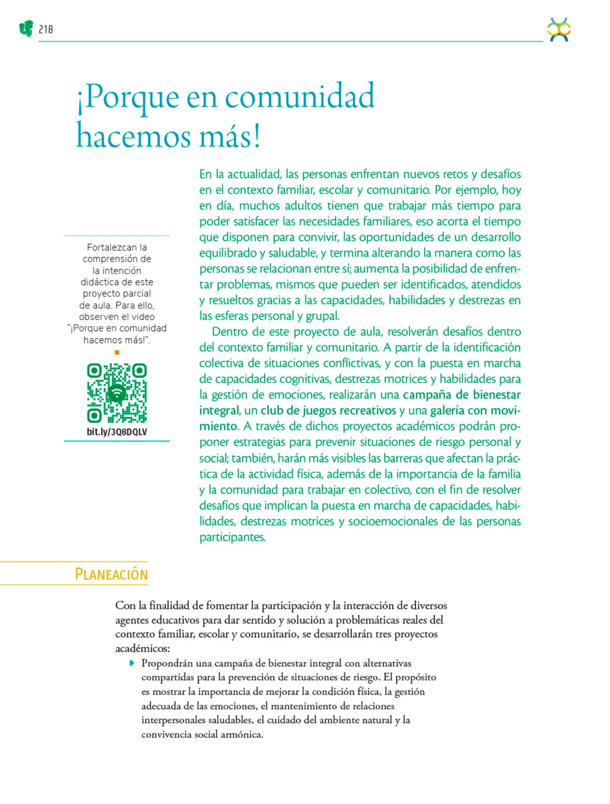 Página 219 de Colección Sk´asolil. Nuestro libro de Proyectos. Tomo II. Libro de Educación Telesecundaria Grado 2° Ciclo Escolar 2025 - 2026