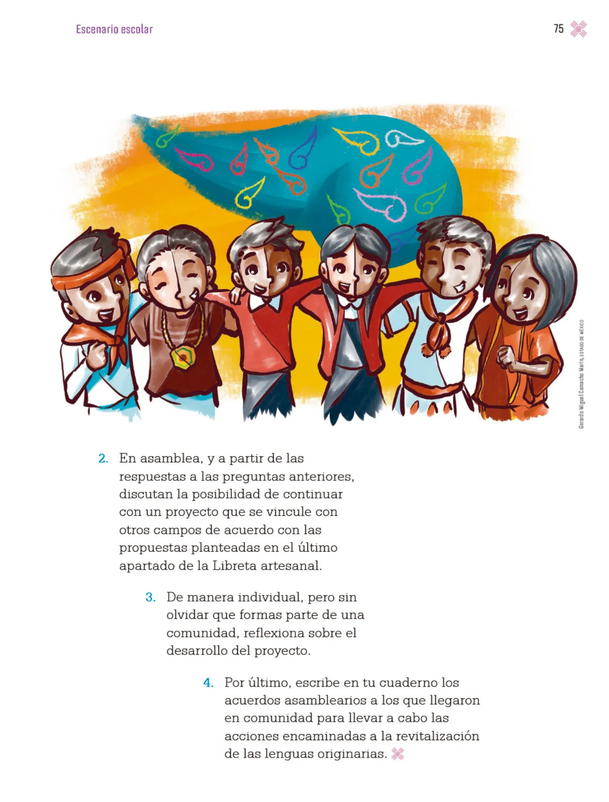 Miniatura página 78 de Proyectos Escolares.   Libro de Educación Primaria Grado 4°  Ciclo Escolar 2025 - 2026