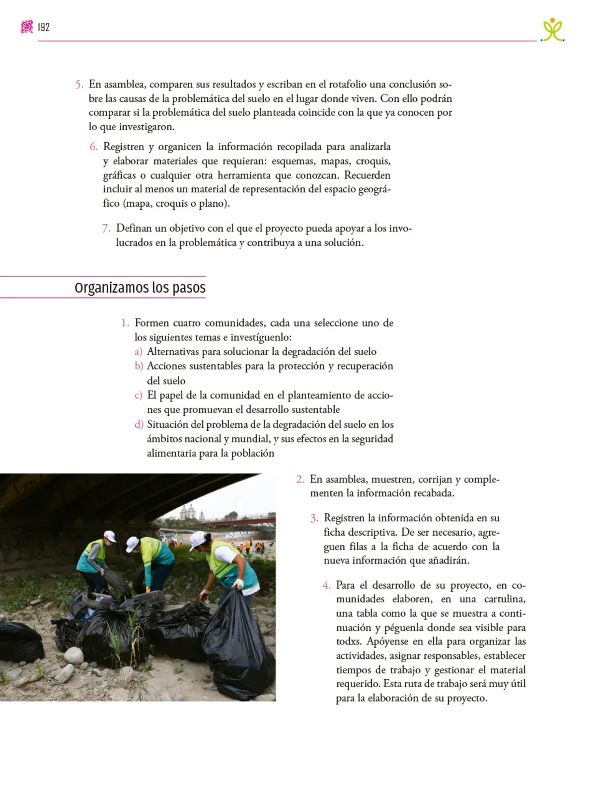 Miniatura página 193 de Colección Ximhai. Nuestro libro de proyectos.   Libro de Educación Secundaria Grado 1°  Ciclo Escolar 2025 - 2026