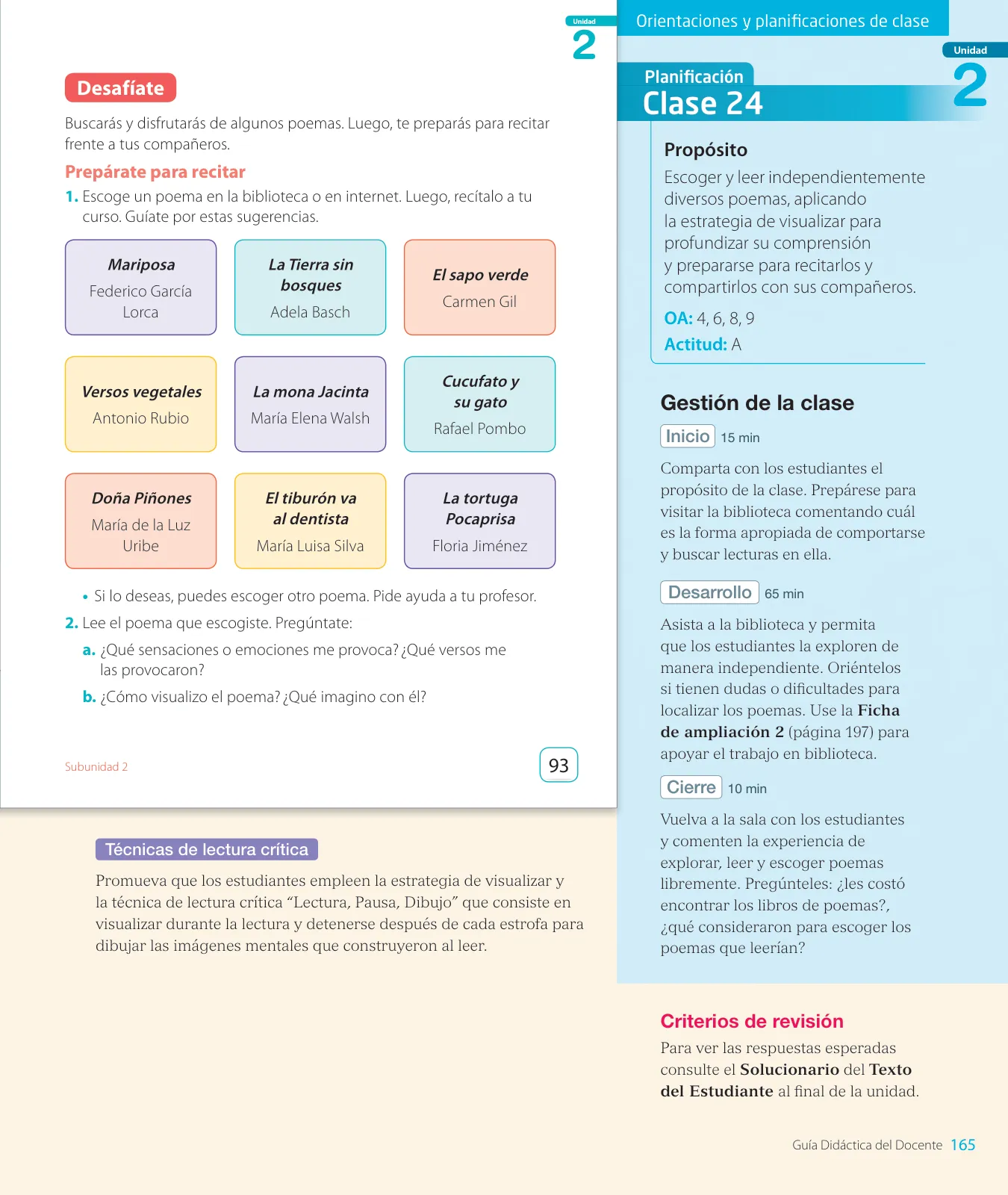 Página 167 de Lenguaje y Comunicación – Segundo Básico – Texto del Estudiante MINEDUC – Descargar PDF · 2024