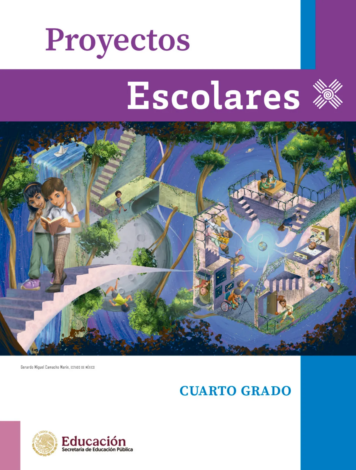 Miniatura página 2 de Proyectos Escolares.   Libro de Educación Primaria Grado 4°  Ciclo Escolar 2025 - 2026