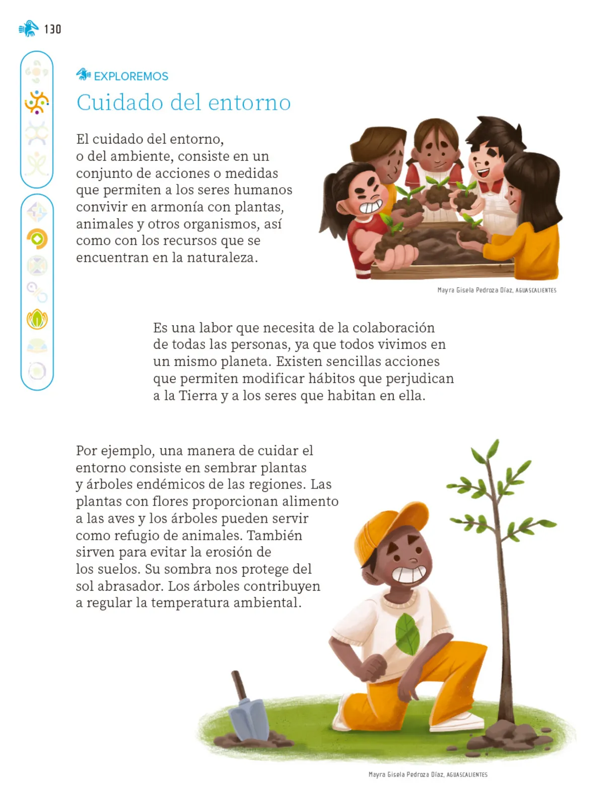 Página 131 de Nuestros saberes: Libro para alumnos, maestros y familia. Libro de Educación Primaria Grado 1° Ciclo Escolar 2025 - 2026