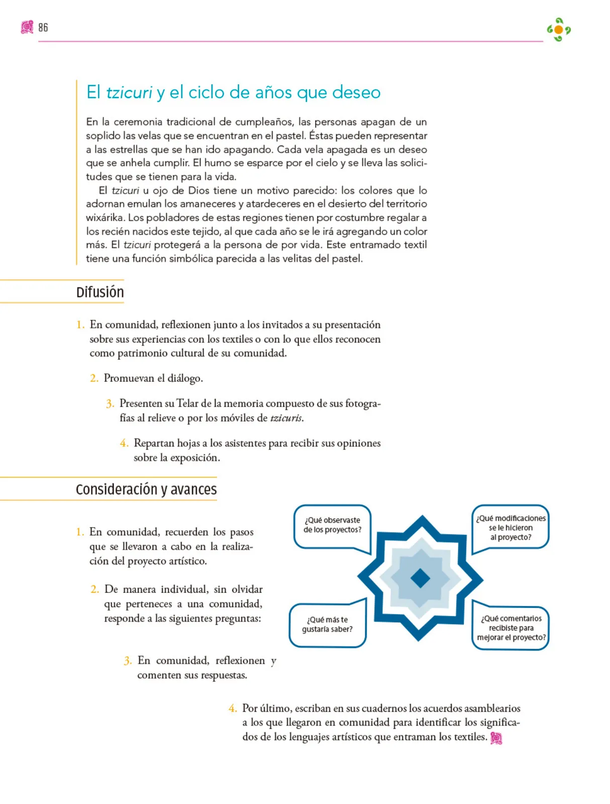 Página 87 de Colección Sk´asolil. Nuestro libro de proyectos. Libro de Educación Secundaria Grado 2° Ciclo Escolar 2025 - 2026