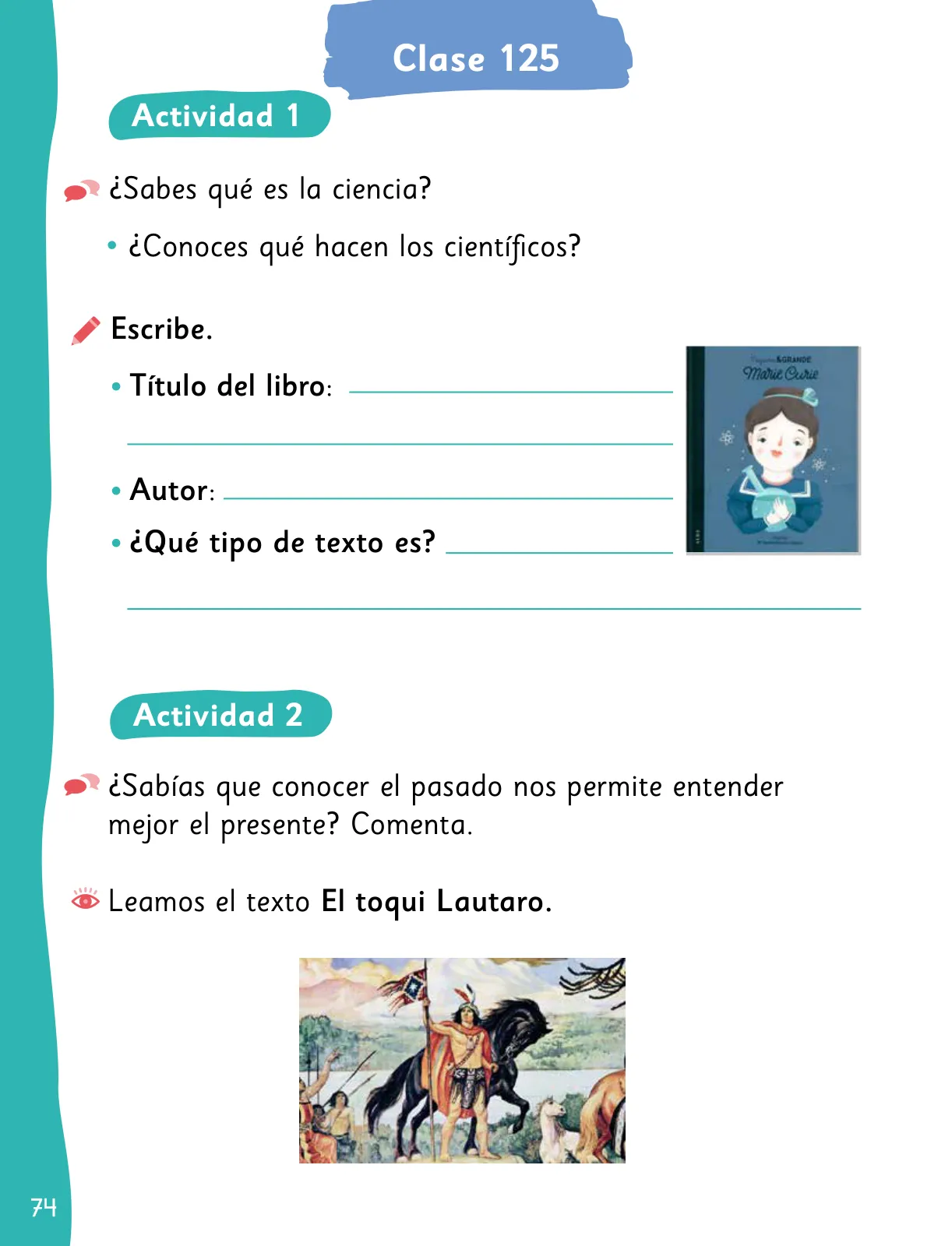 Página 76 de Lenguaje y Comunicación – Segundo Básico – Texto del Estudiante MINEDUC – Descargar PDF · 2024