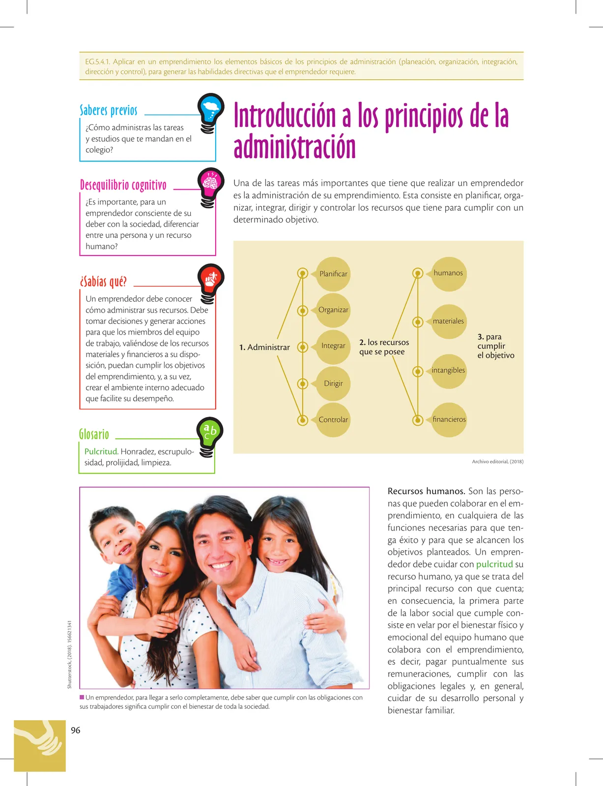 Miniatura página 96 de Emprendimiento Y Gestion · 2do BGU · 2019