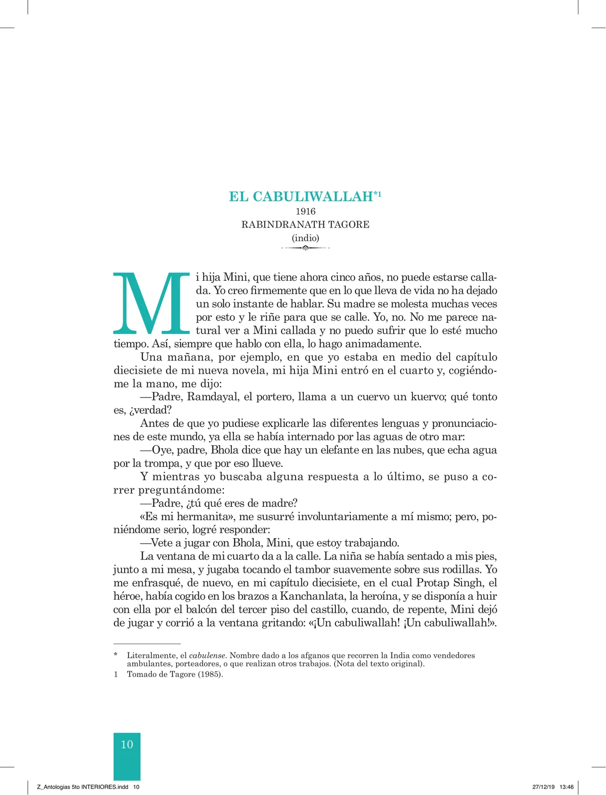 Página 12 de Antología literaria 5 · 2019