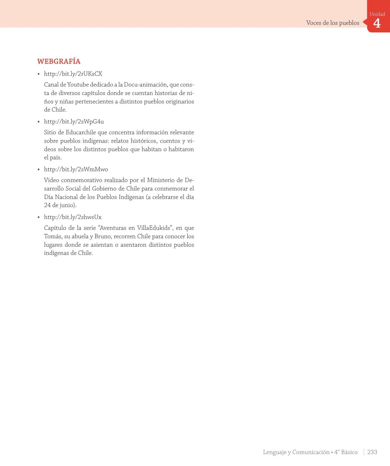 Página 59 de Lenguaje y Comunicación – Cuarto Básico | Texto del Estudiante MINEDUC – Descargar PDF · 2024