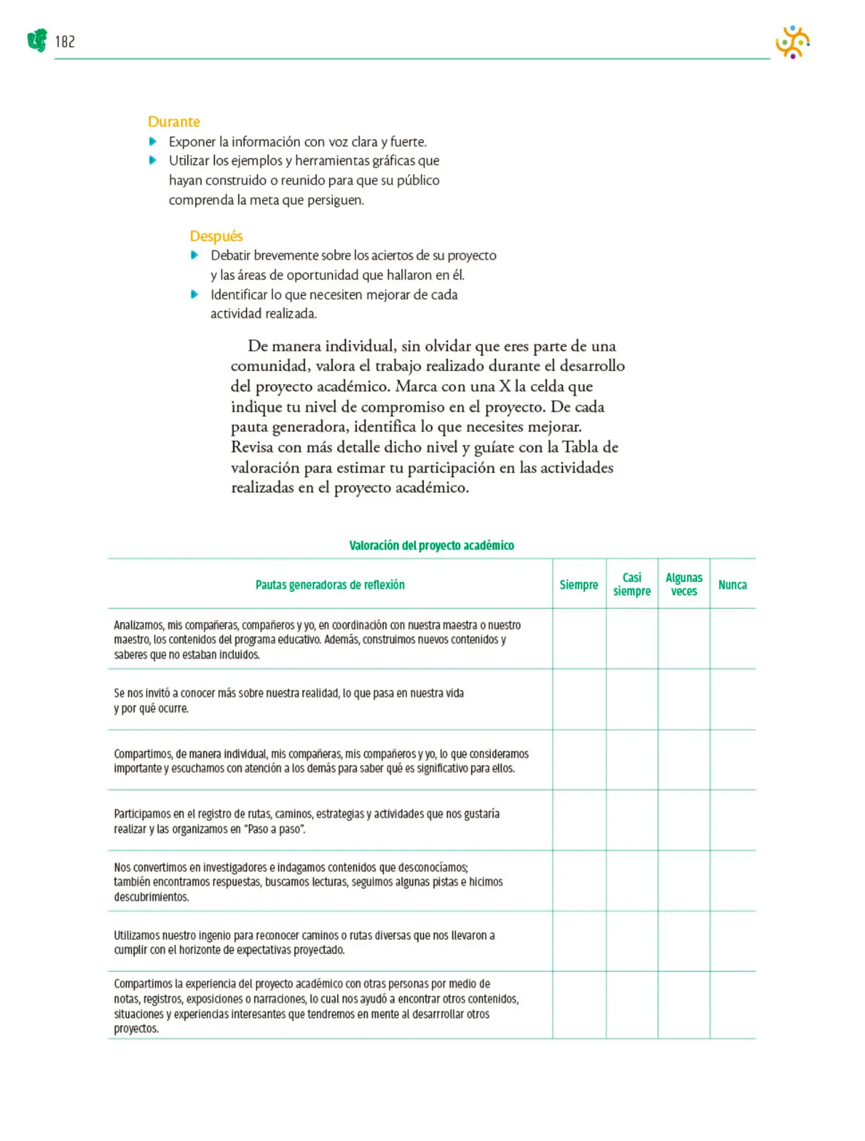 Página 183 de Colección Sk´asolil. Nuestro libro de Proyectos. Tomo I. Libro de Educación Telesecundaria Grado 2° Ciclo Escolar 2025 - 2026
