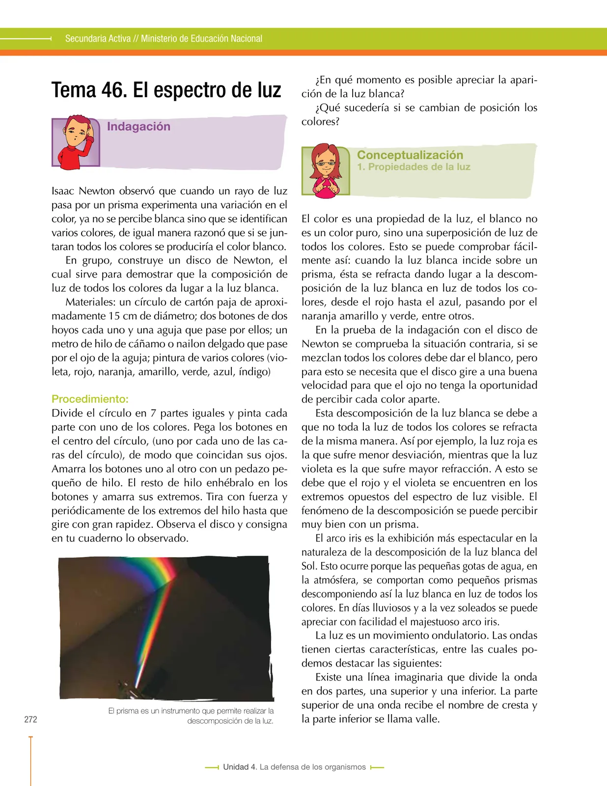 Miniatura página 272 de Ciencias Naturales 8° · Secundaria Activa
