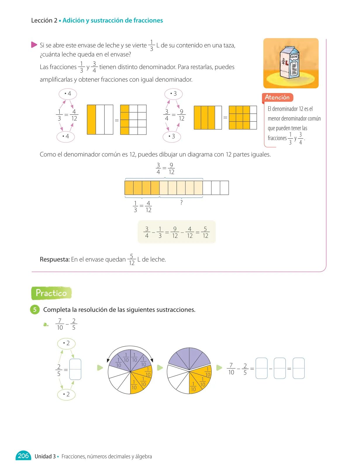 Miniatura página 116 de Matemática – Quinto Básico | Texto del Estudiante MINEDUC – Descargar PDF · 2024