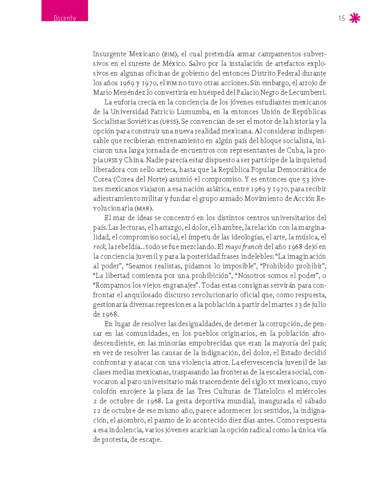 Página 16 de Un libro sin recetas para la maestra y el maestro. Fase 6. Libro de Educación Secundaria Grado 1°, 2°, 3° Ciclo Escolar 2025 - 2026