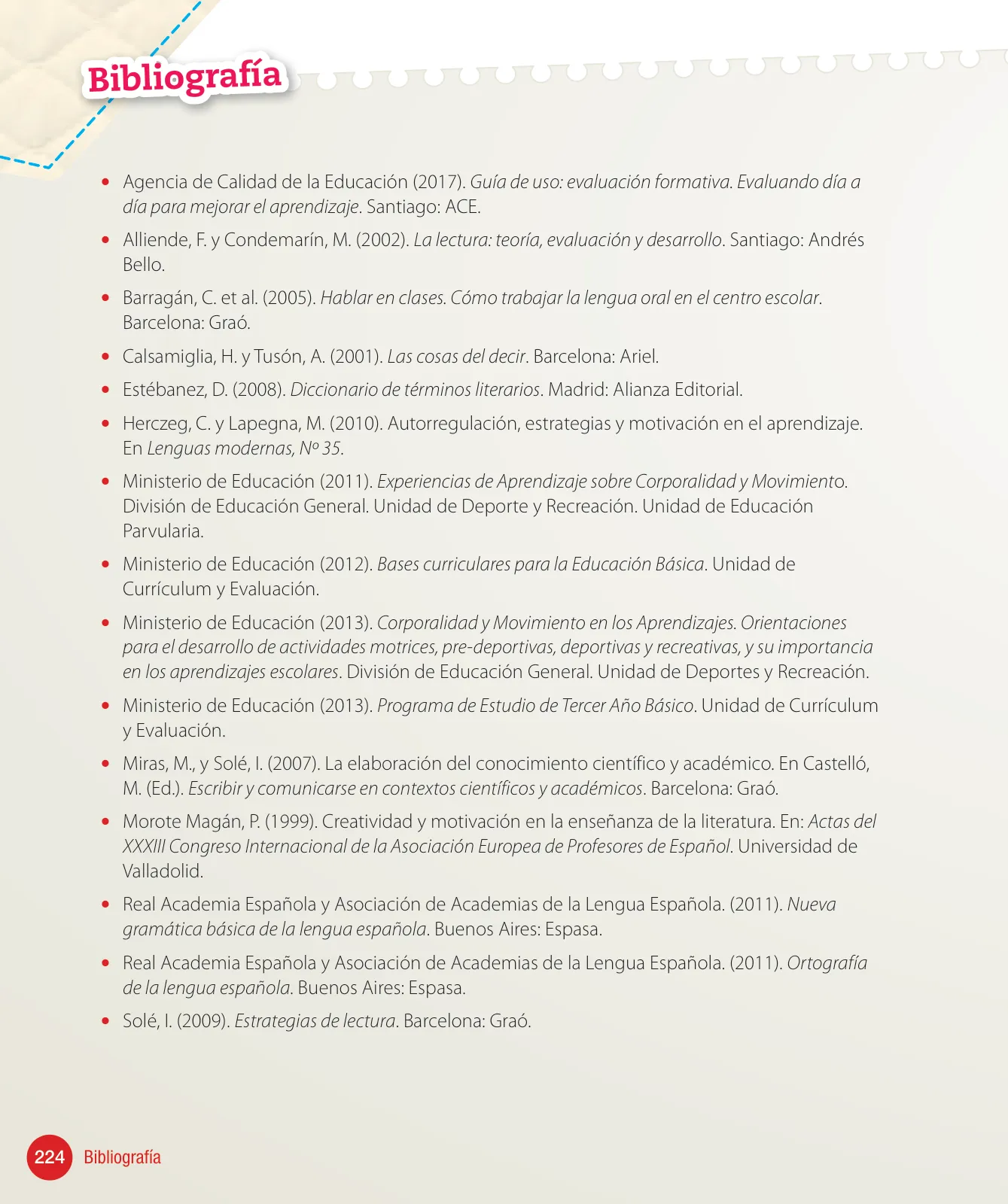 Miniatura página 226 de Lenguaje y Comunicación – Cuarto Básico | Texto del Estudiante MINEDUC – Descargar PDF · 2024