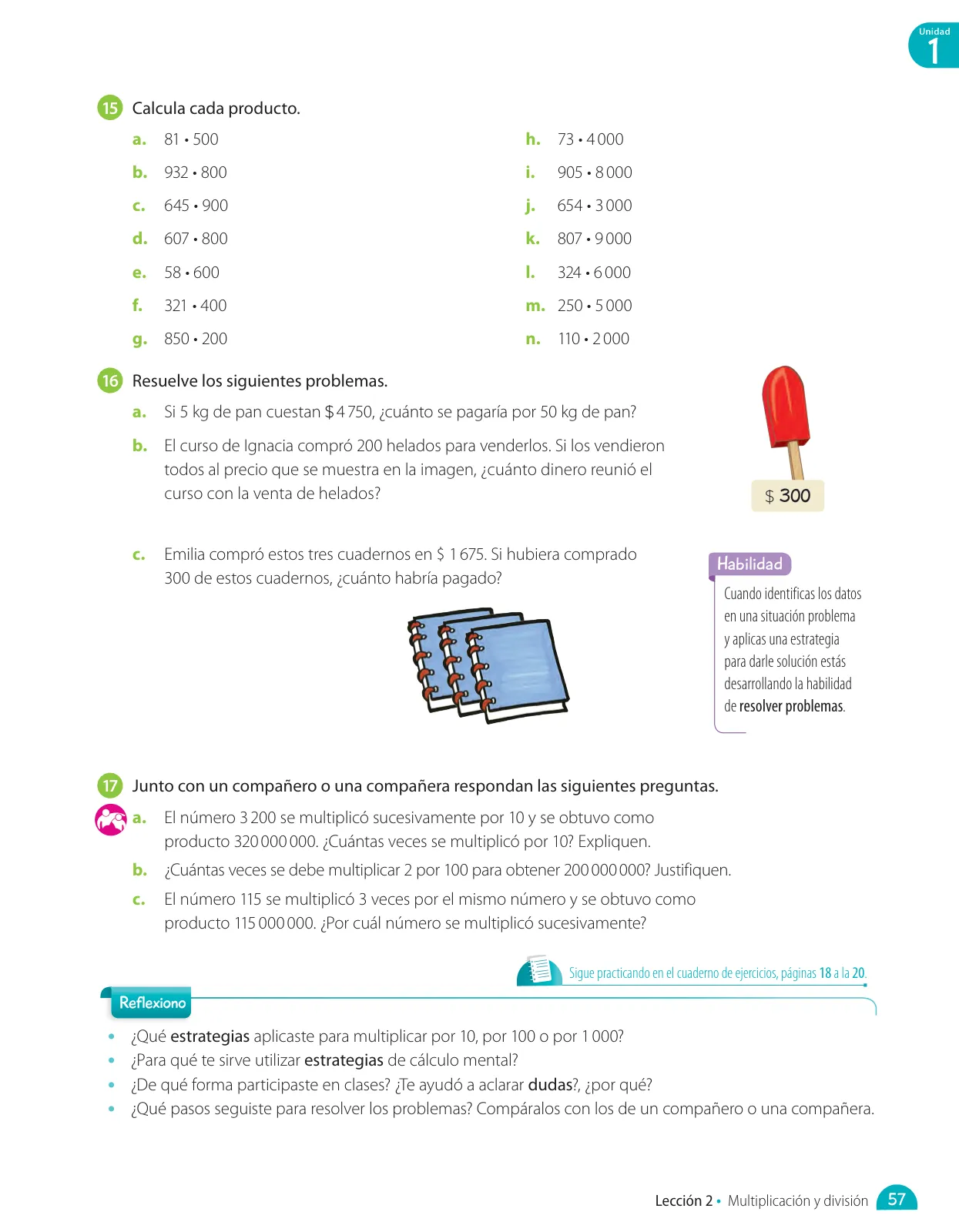 Miniatura página 123 de Matemática – Quinto Básico | Texto del Estudiante MINEDUC – Descargar PDF · 2024