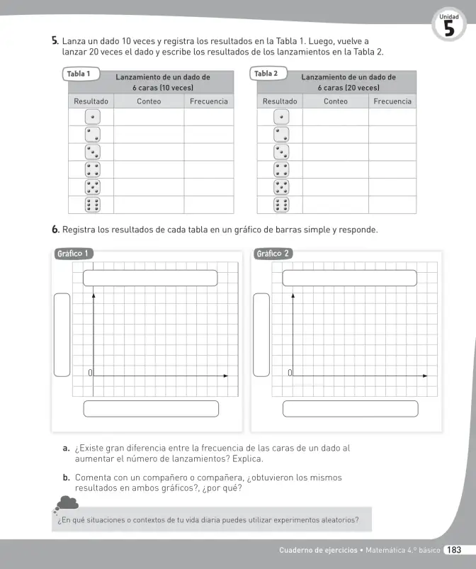 Página 184 de Matemática – Cuarto Básico | Texto del Estudiante MINEDUC – Descargar PDF · 2024