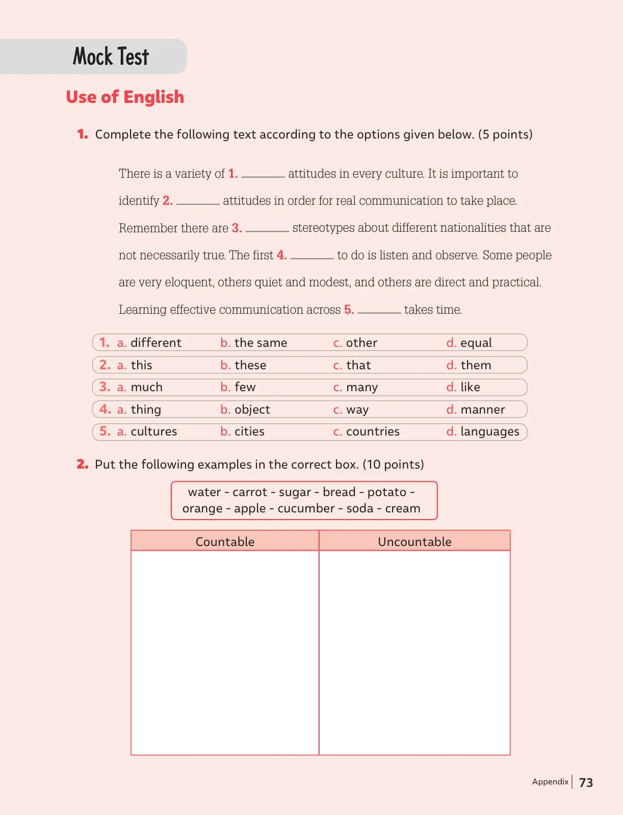 Miniatura página 74 de Inglés – Séptimo Básico | Student’s Book MINEDUC – Descargar PDF · 2024