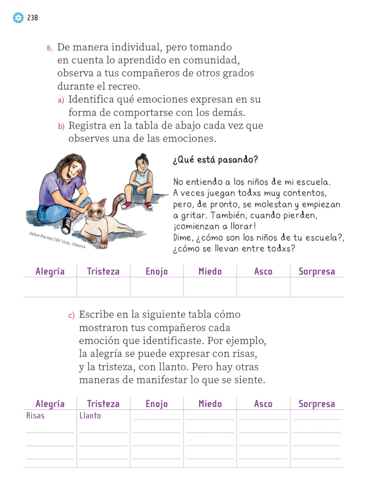 Página 239 de Proyectos Escolares. Libro de Educación Primaria Grado 1° Ciclo Escolar 2025 - 2026