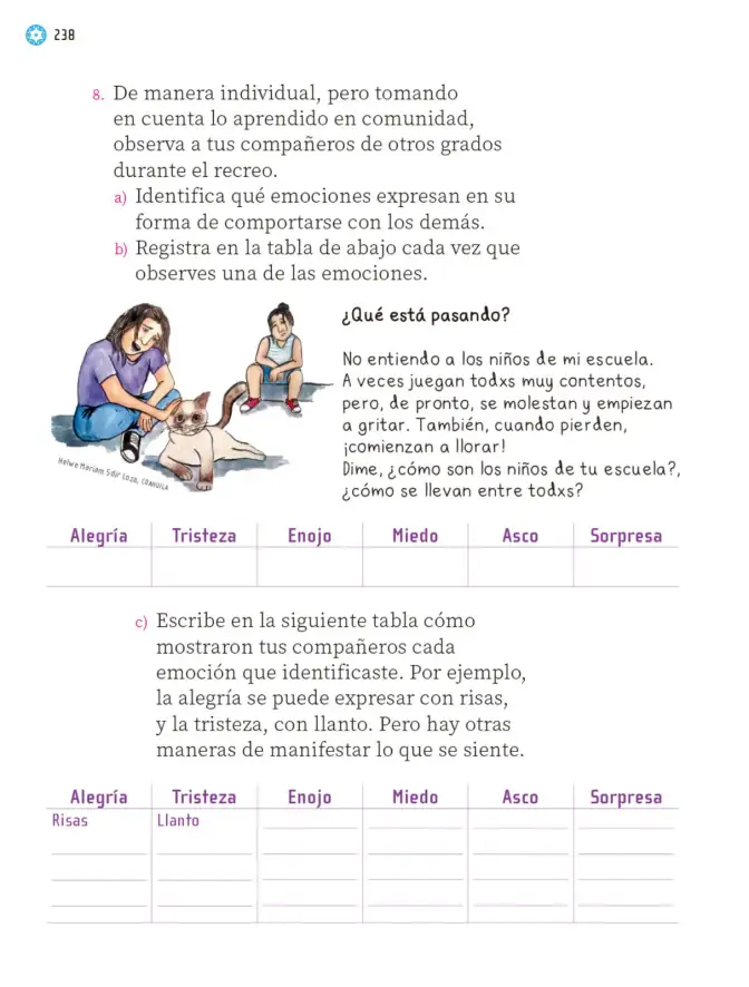 Página 239 de Proyectos Escolares. Libro de Educación Primaria Grado 1° Ciclo Escolar 2025 - 2026