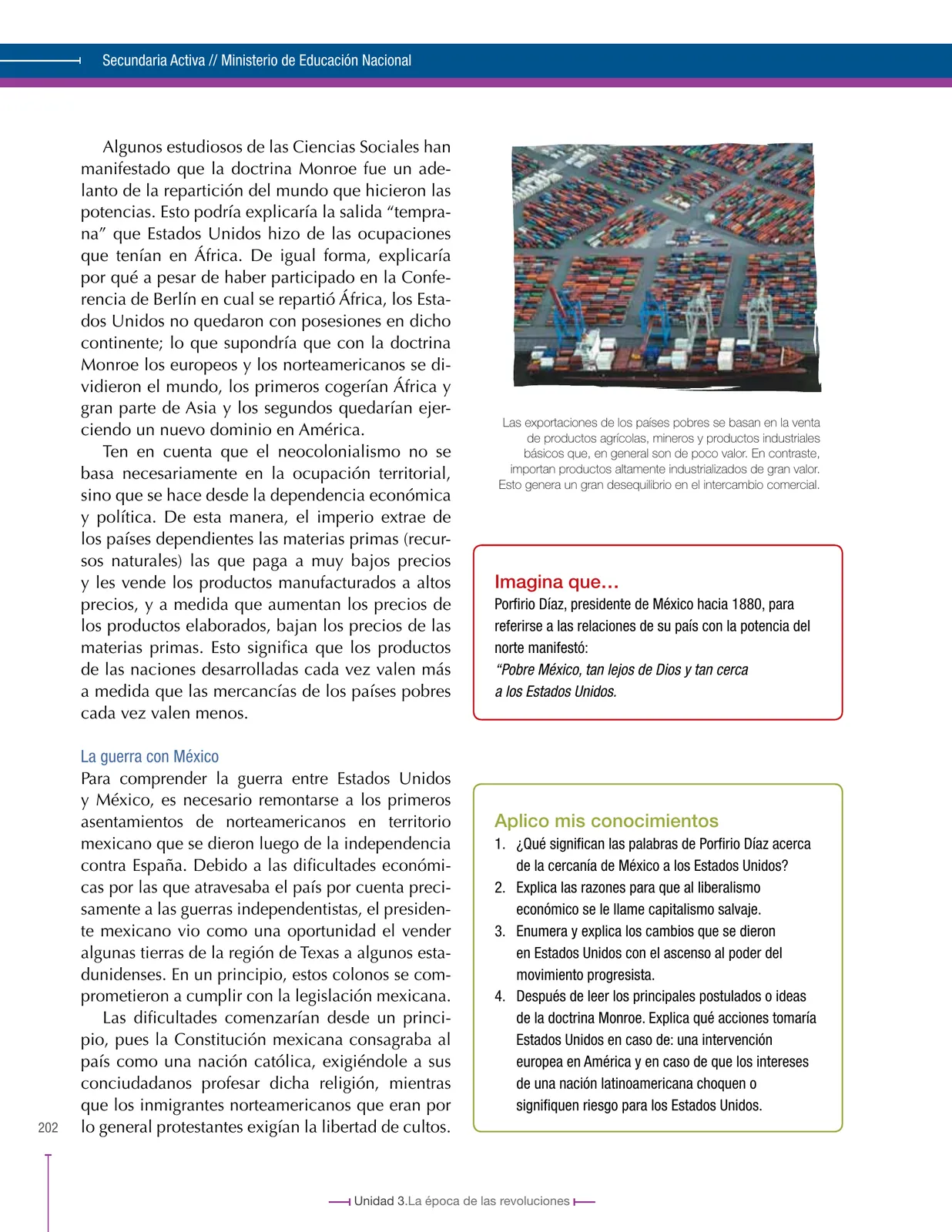 Página 202 de Ciencias Sociales 8° · Secundaria Activa