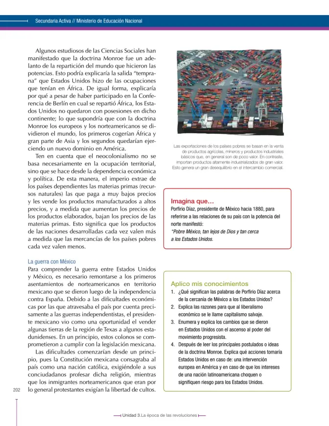 Página 202 de Ciencias Sociales 8° · Secundaria Activa