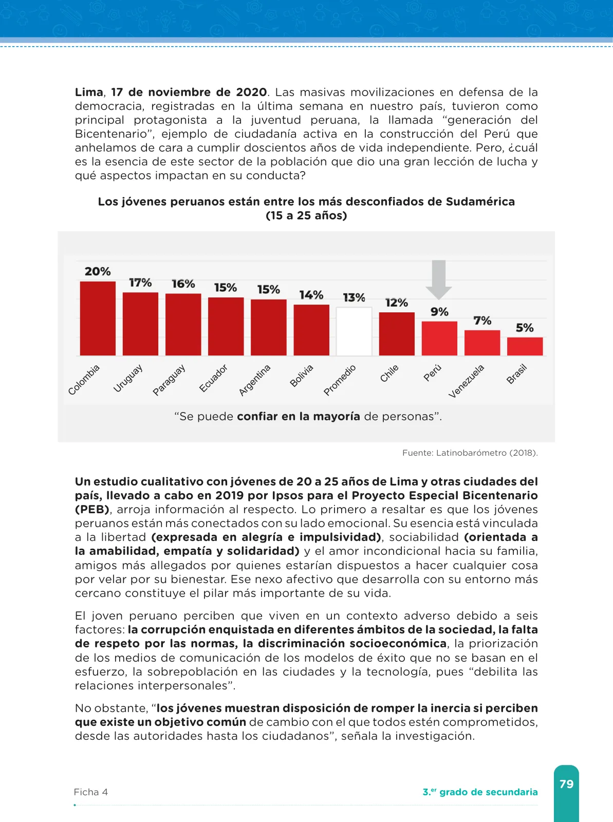 Miniatura página 81 de Fichas de aprendizaje de Comunicación 3 · 2024