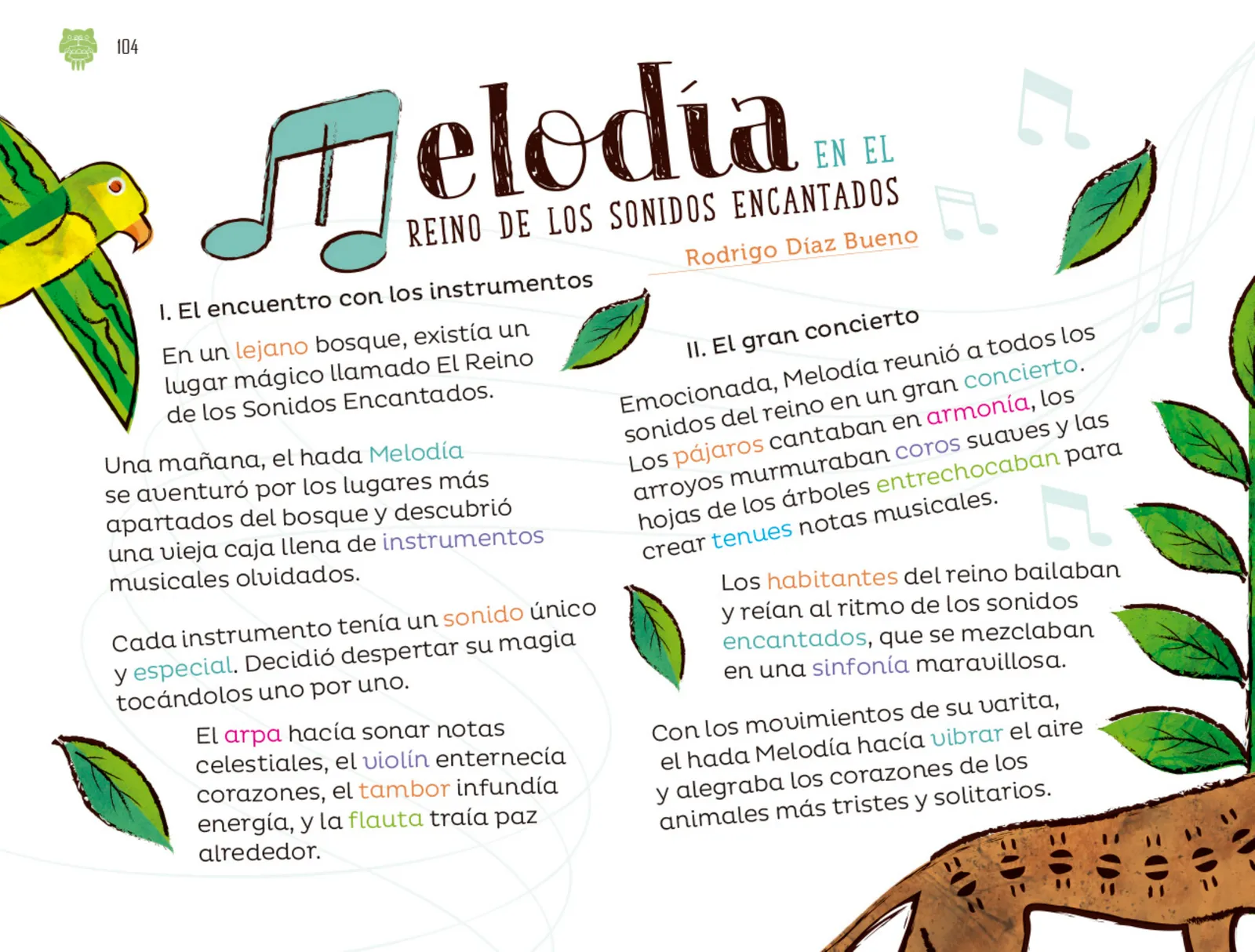 Página 105 de Múltiples lenguajes. Libro de Educación Preescolar Grado 2° Ciclo Escolar 2025 - 2026