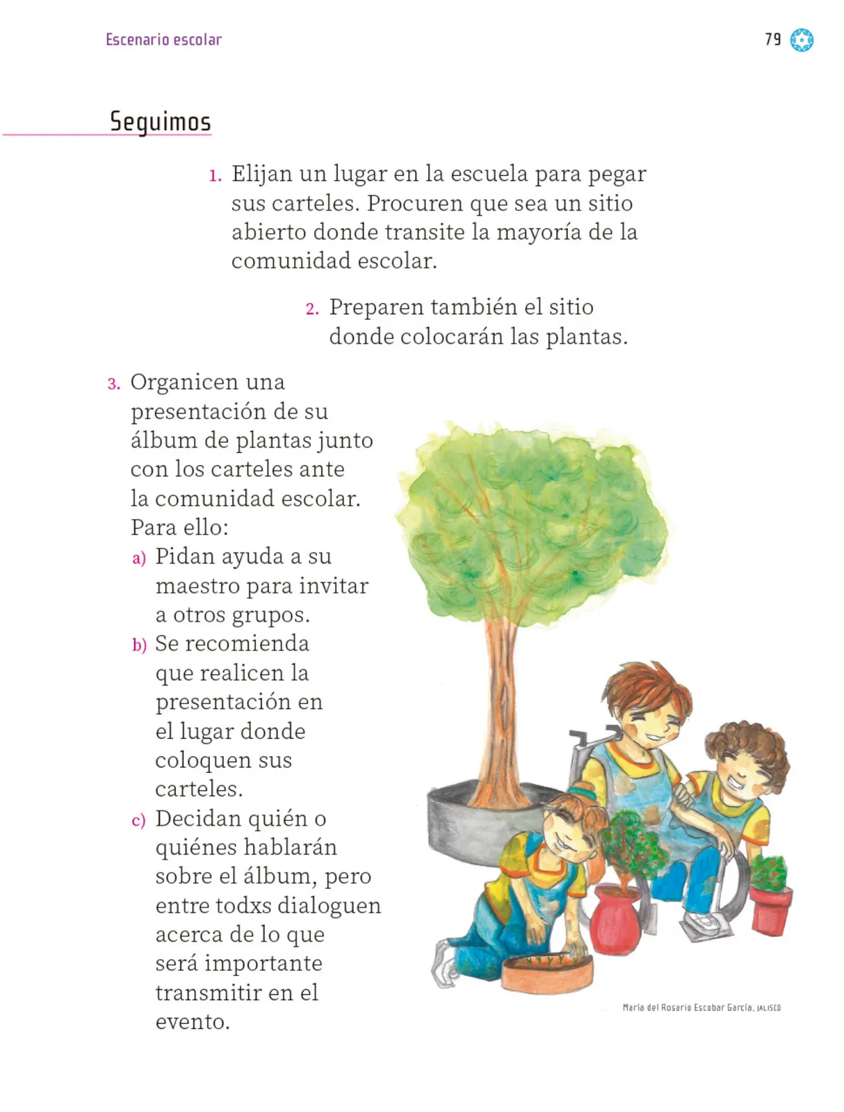 Miniatura página 80 de Proyectos Escolares.   Libro de Educación Primaria Grado 1°  Ciclo Escolar 2025 - 2026